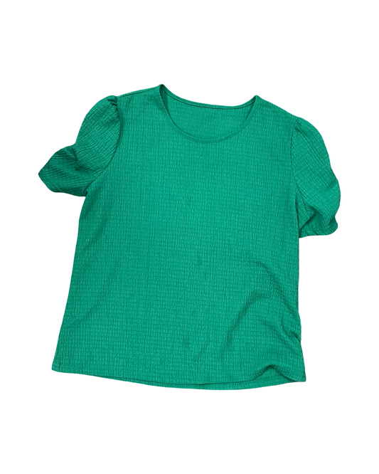 Top Ss By Clothes Mentor In Green, Size:Xl