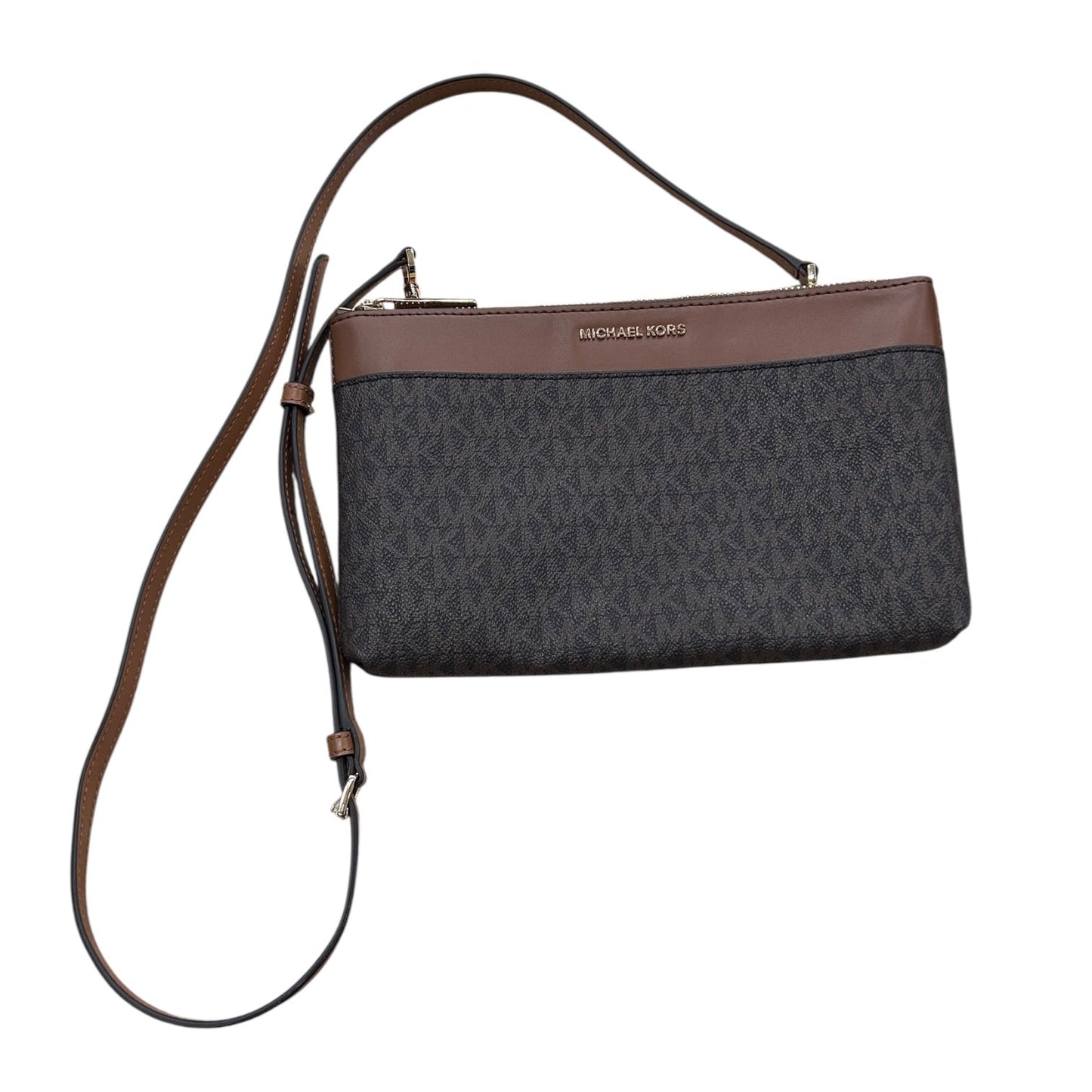 Handbag Designer By Michael Kors In Brown, Size:Small
