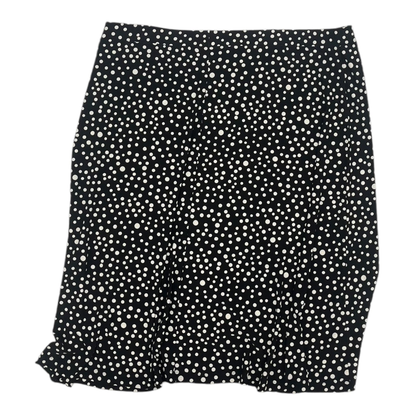 Skirt Midi By Kasper In Black & White, Size:3X