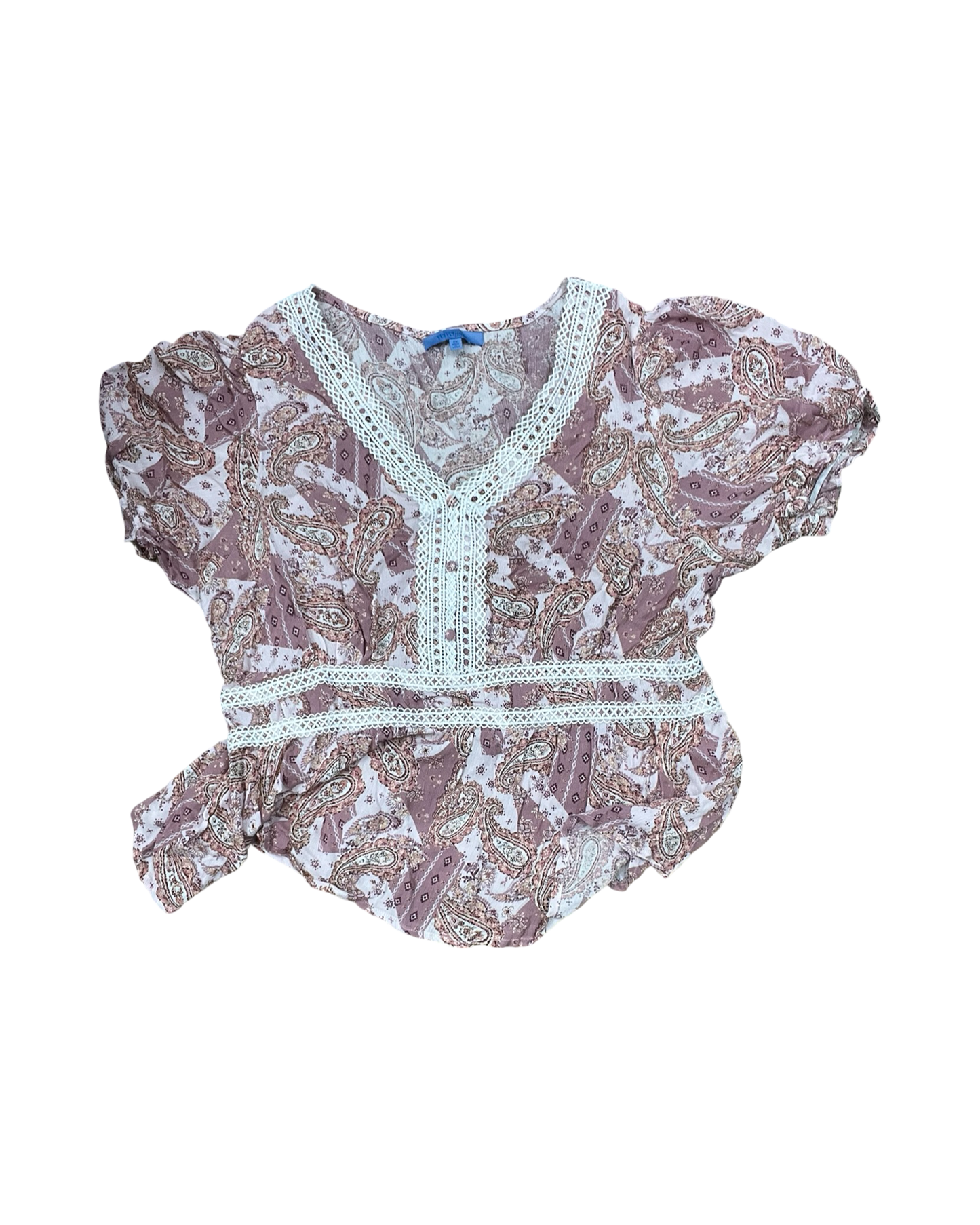 Top Ss By Clothes Mentor In Pink, Size:30