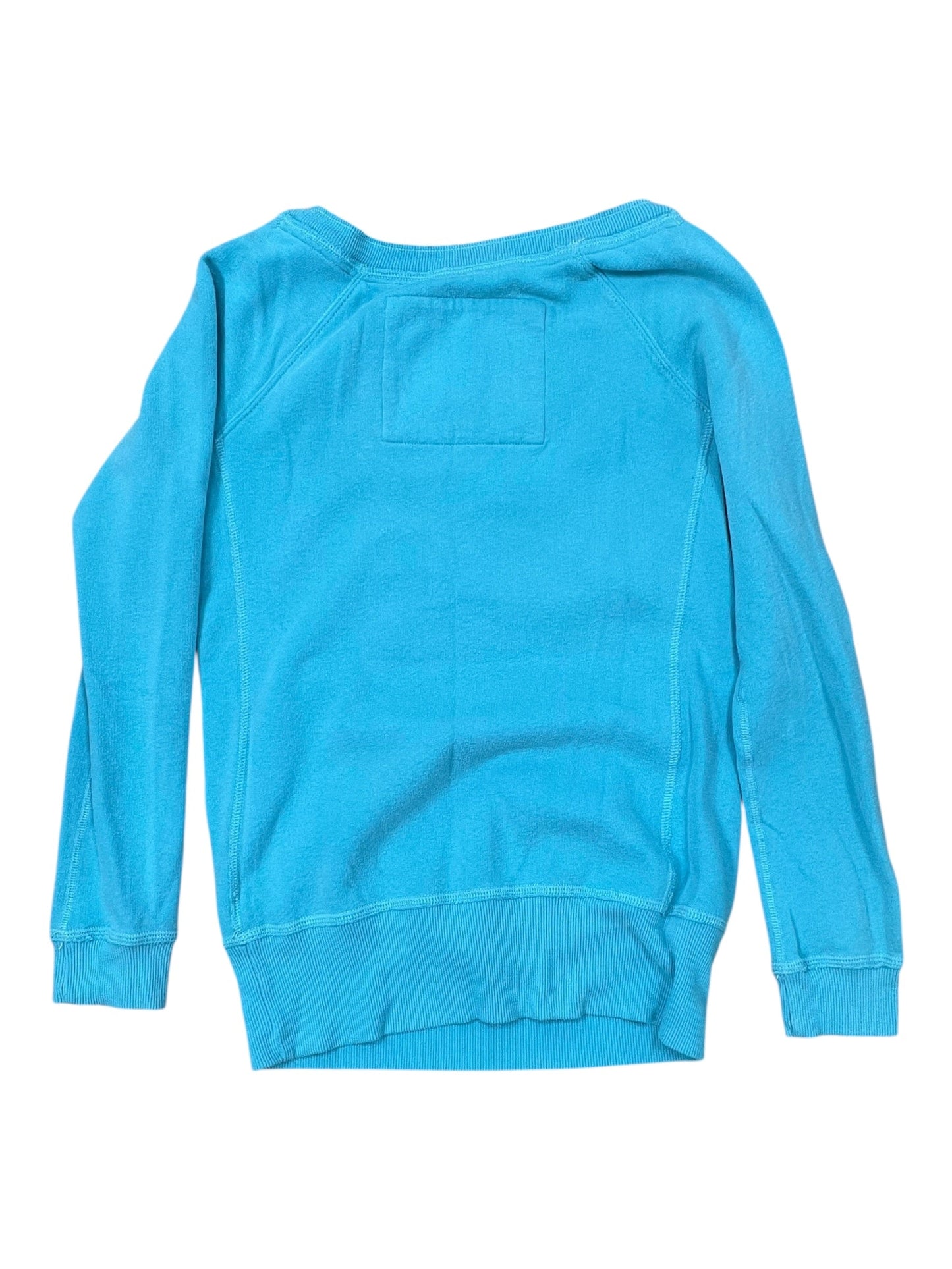Sweatshirt Crewneck By Abercrombie And Fitch In Blue, Size:S