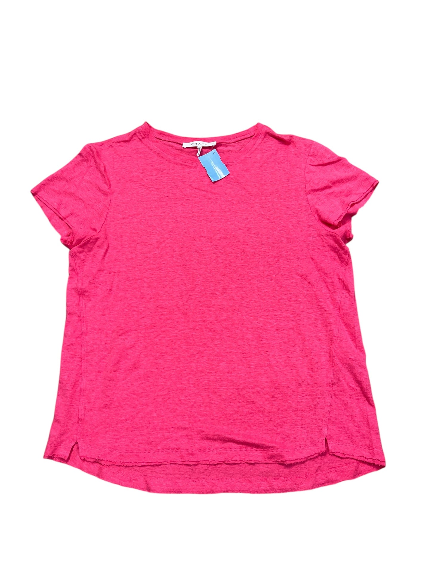 Top Ss Basic By Frame In Pink, Size:M