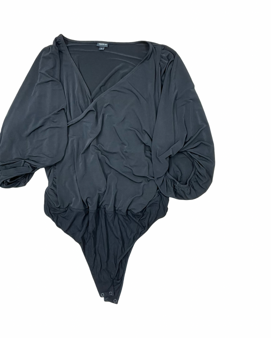 Bodysuit By Torrid In Black, Size:3X