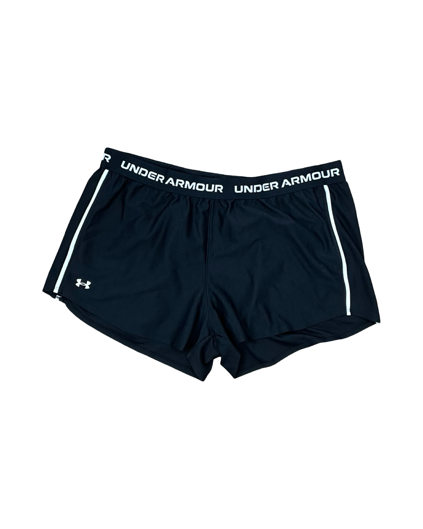 Athletic Shorts By Under Armour In Black, Size:Xl