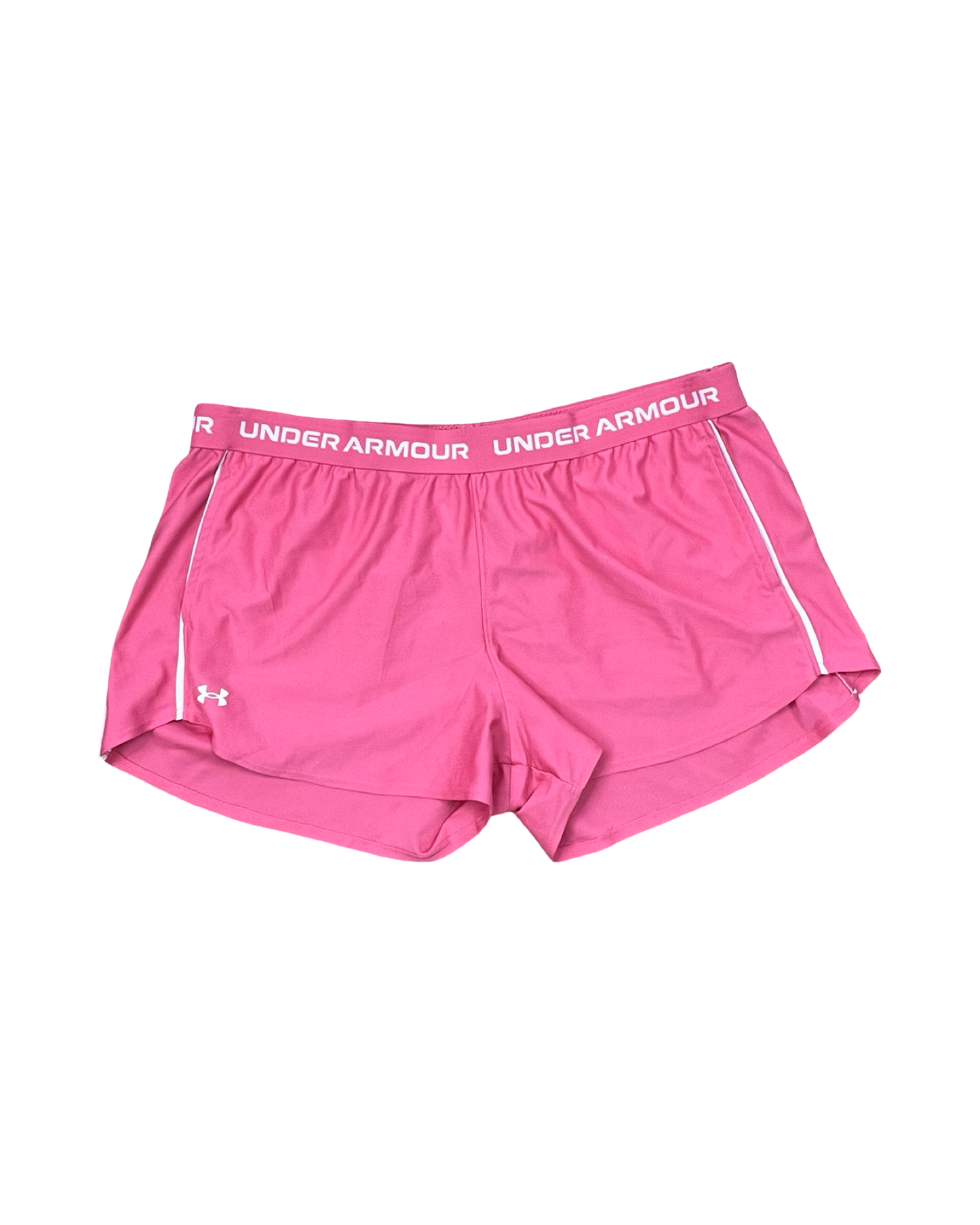 Athletic Shorts By Under Armour In Pink, Size:Xl