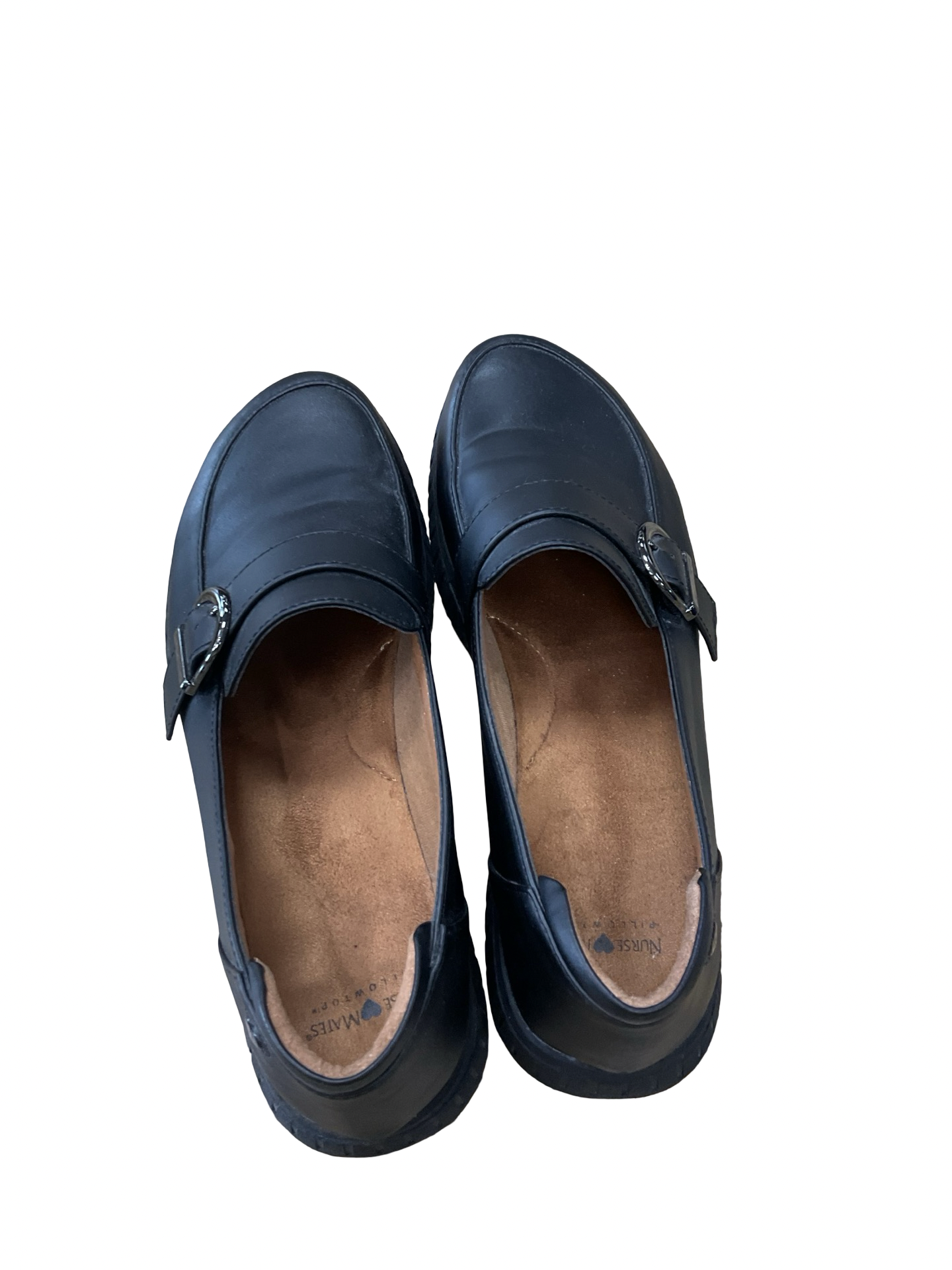 Shoes Flats By Clothes Mentor In Black, Size:10