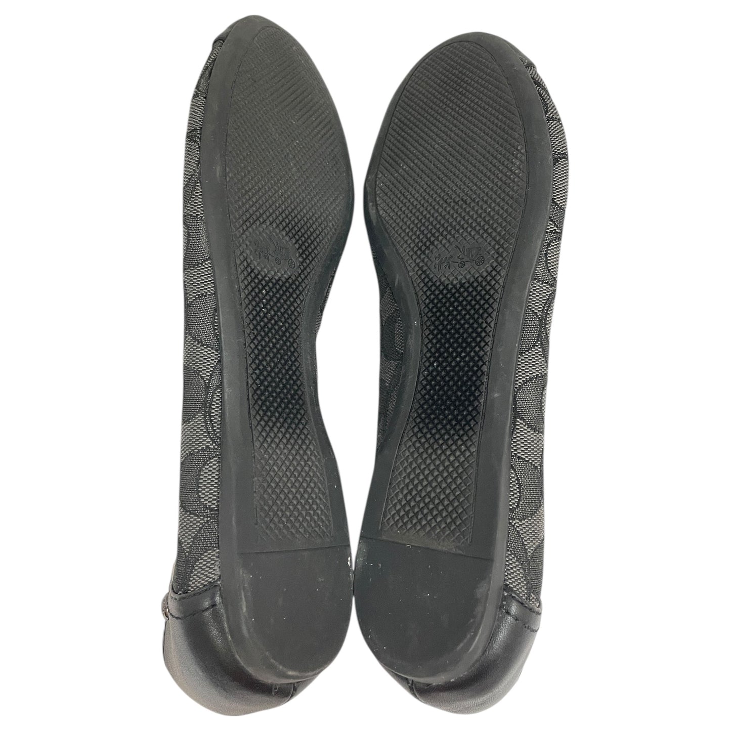 Shoes Designer By Coach In Black, Size:9