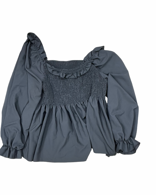 Top Ls By Shein In Black, Size:3X