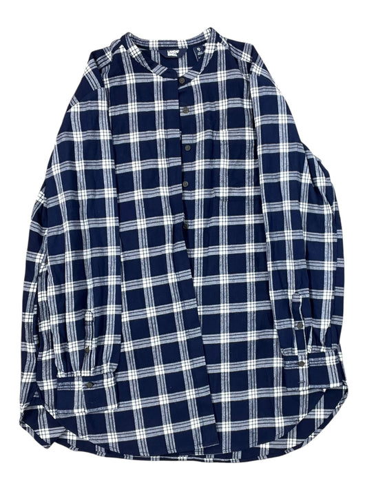 Top Ls By Lands End In Blue & White, Size:Xl