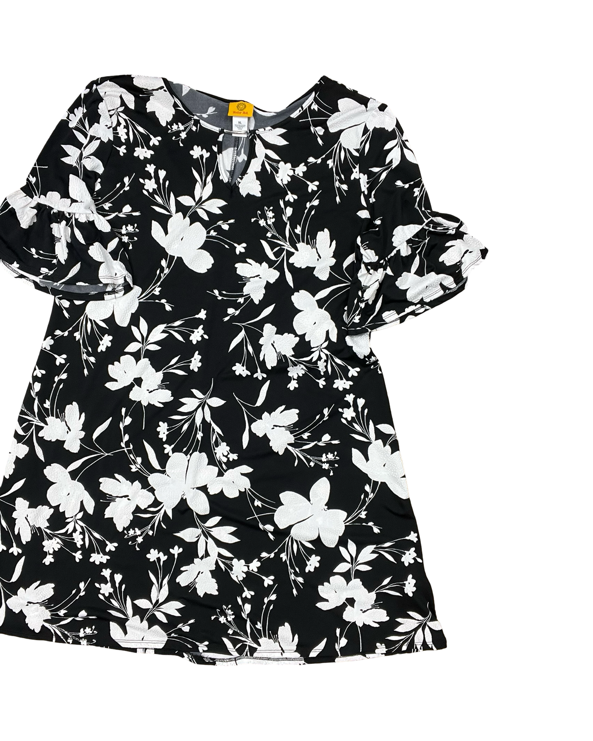 Dress Work By Ruby Rd In Black & White, Size:Xl