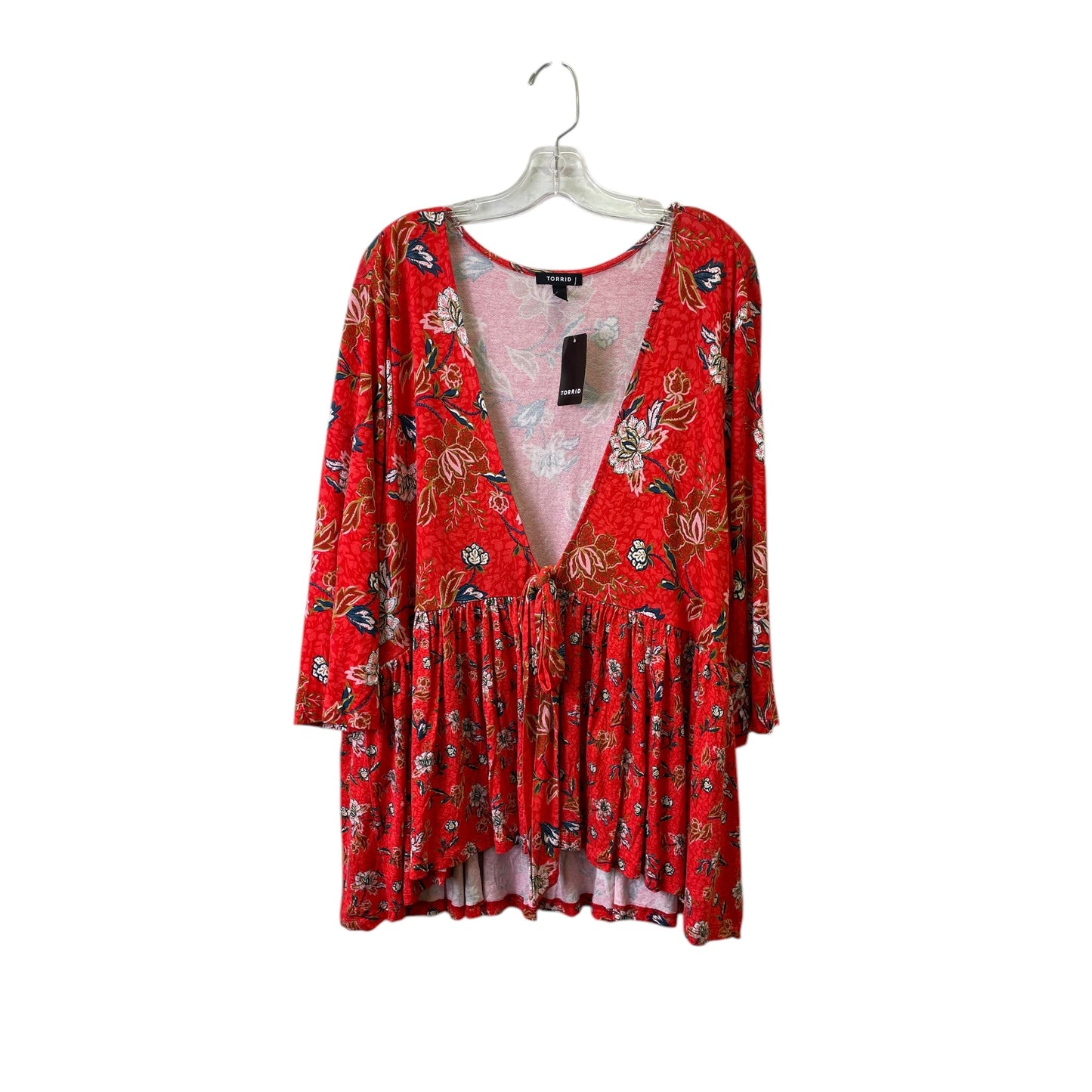 Top Ls By Torrid In Red, Size:4X