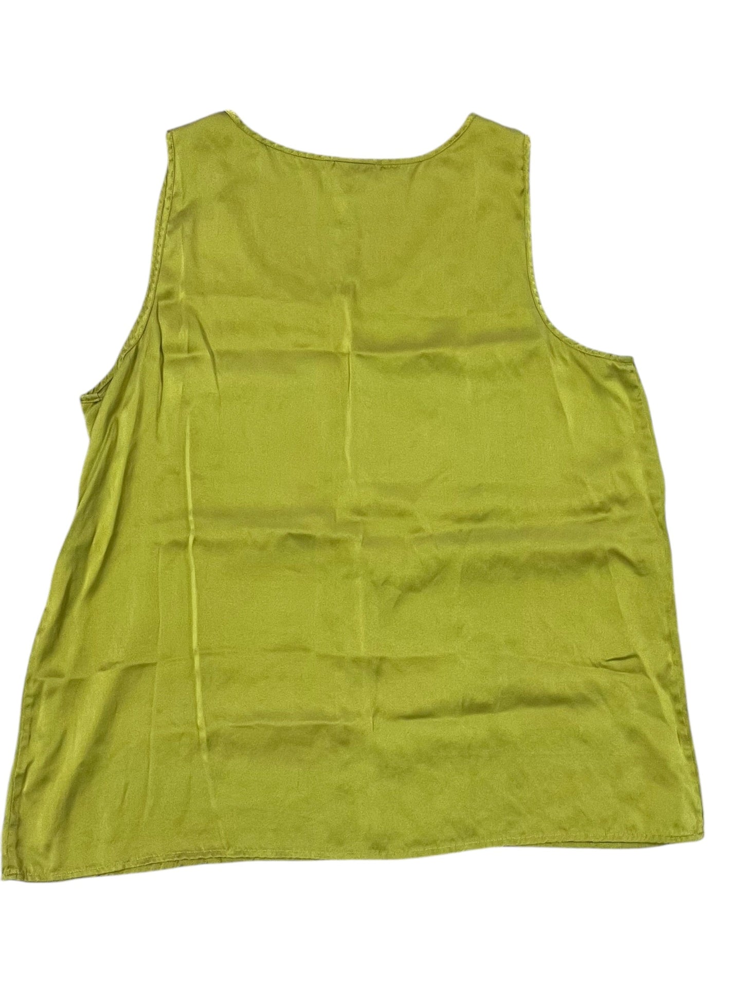 Tank Top By J. Jill In Green, Size:Xl