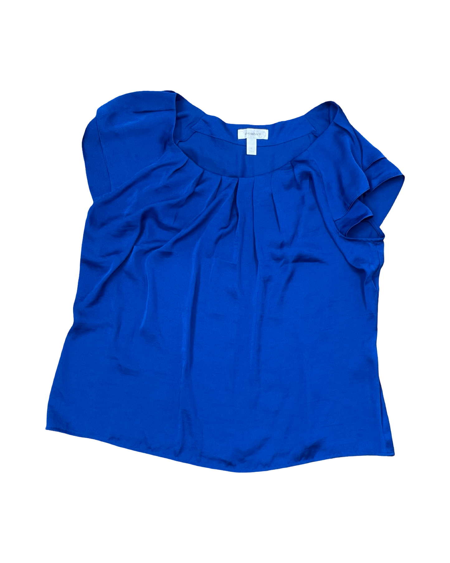 Top Ss By Dressbarn In Blue, Size:Xl