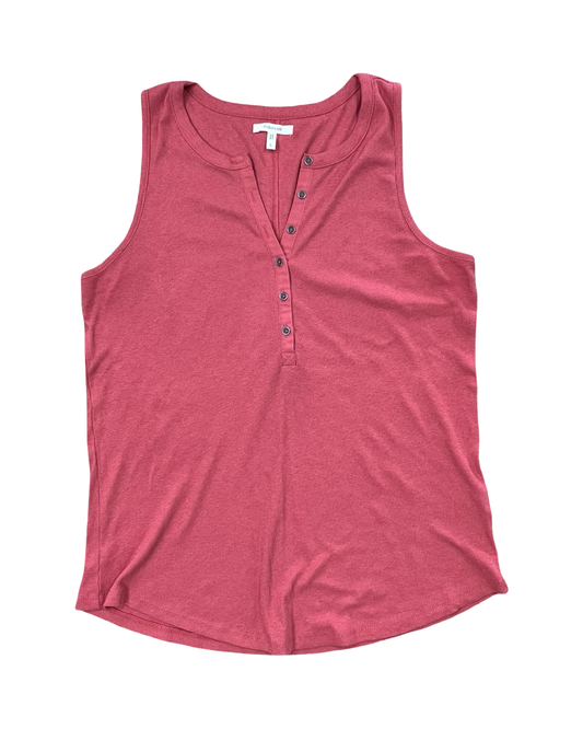 Top Sleeveless By Maurices In Red, Size:L