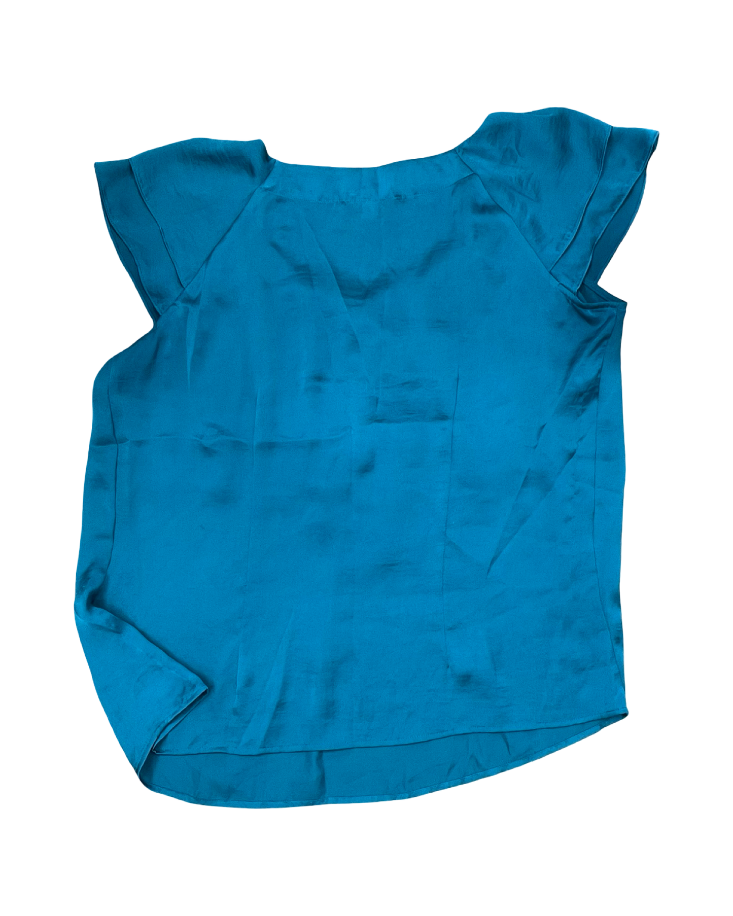Top Ss By Dressbarn In Teal, Size:Xl
