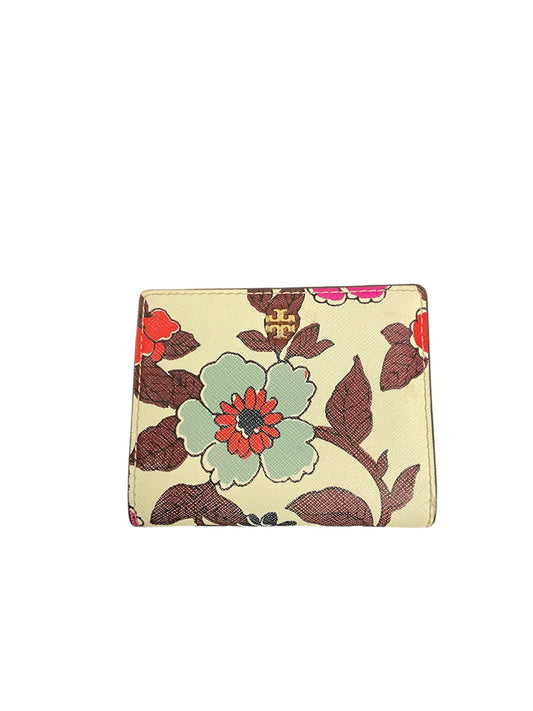 Wallet Designer By Tory Burch In Floral Print, Size:Small