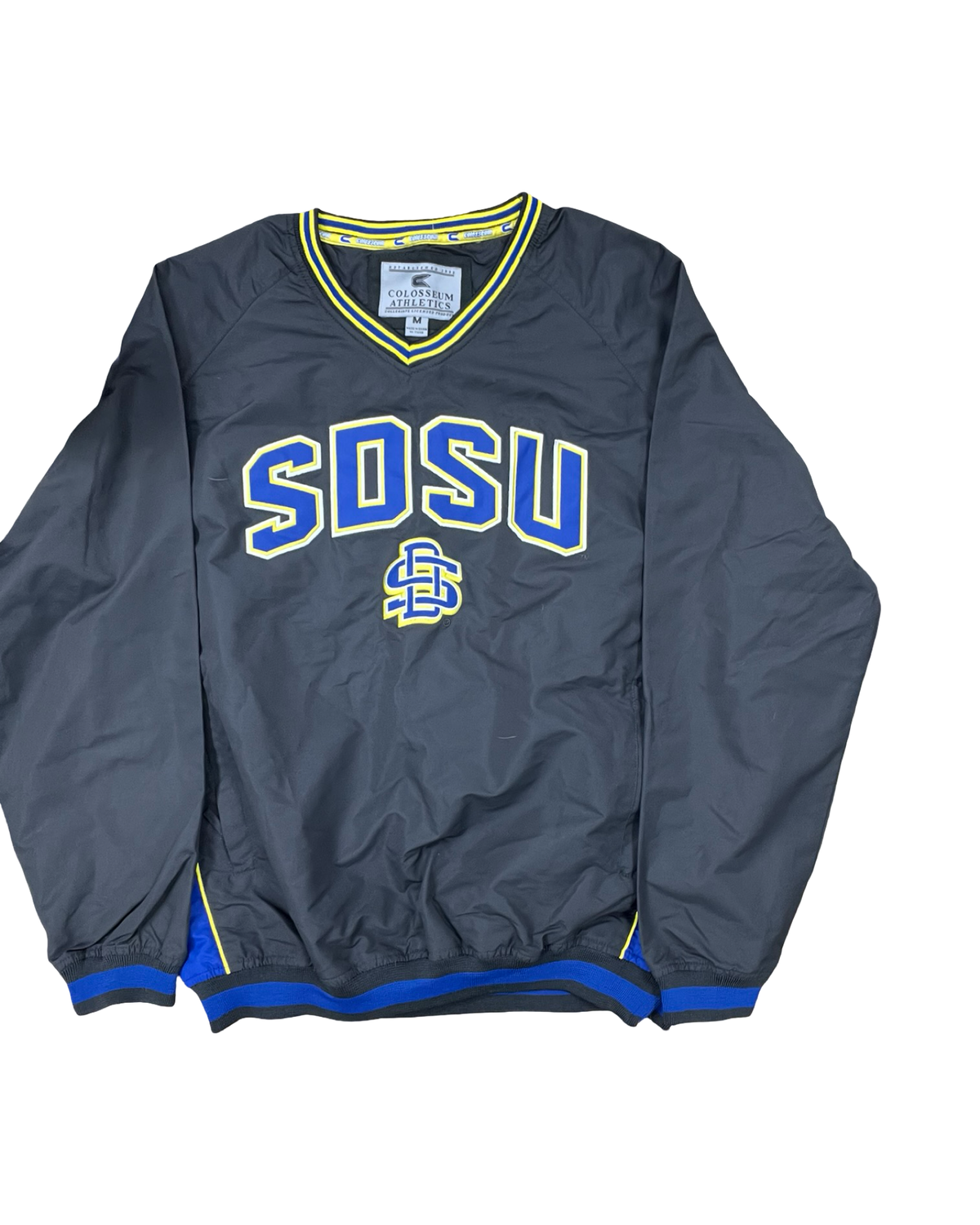 Athletic Jacket By Colosseum In Grey, Size:M