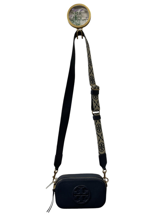 Handbag Designer By Tory Burch In Navy, Size:Small