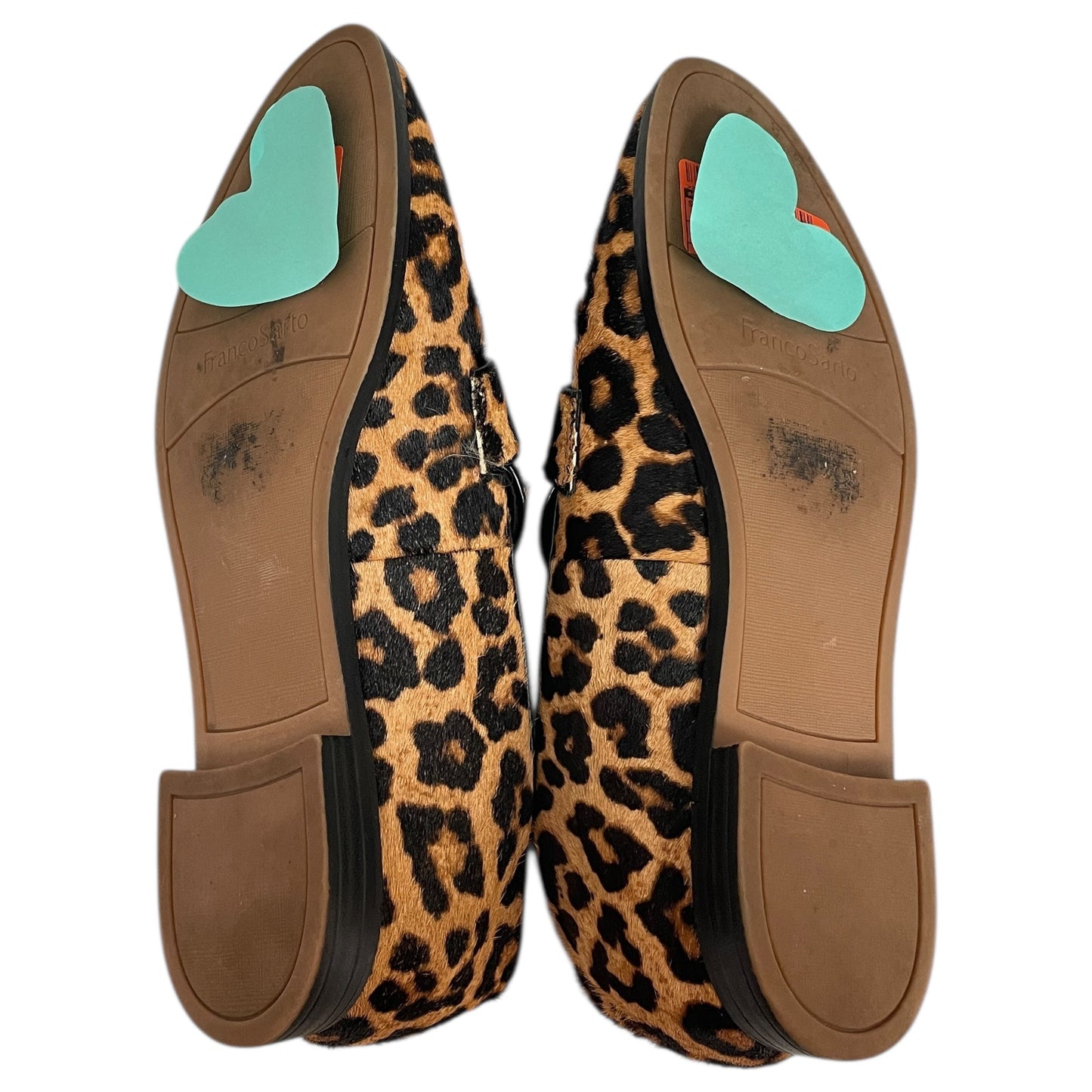Shoes Flats By Franco Sarto In Animal Print, Size:9
