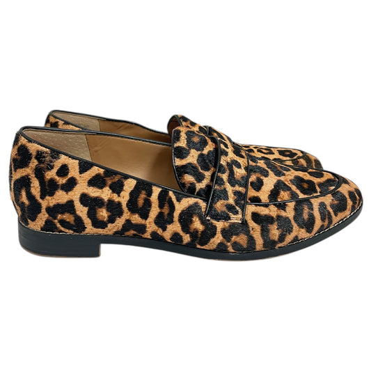 Shoes Flats By Franco Sarto In Animal Print, Size:9