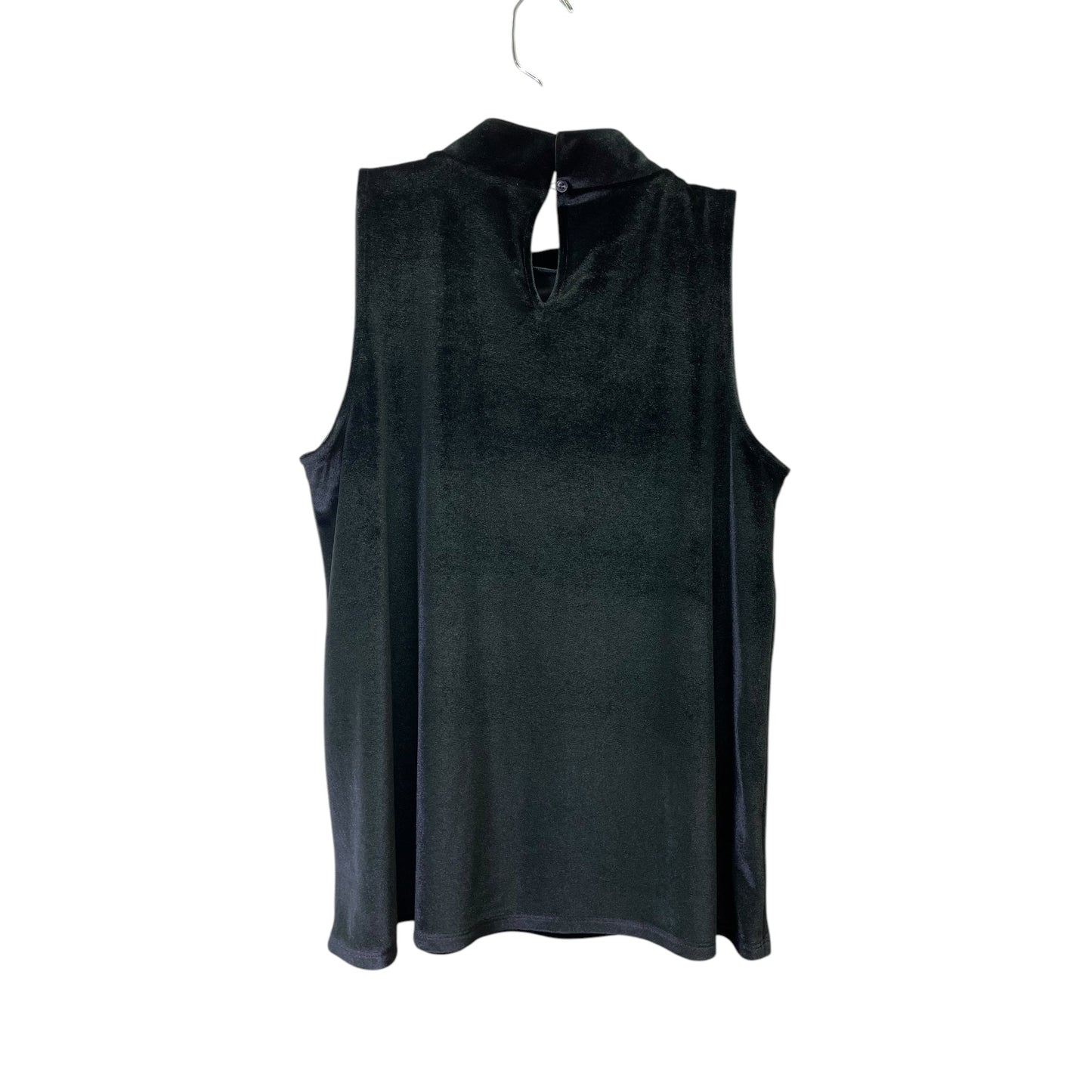 Top Sleeveless By Loft In Black, Size:S