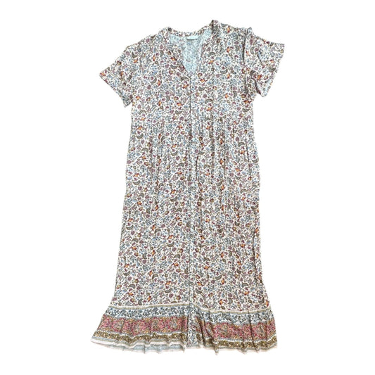 Dress Casual Maxi By J. Jill In Pink, Size:L