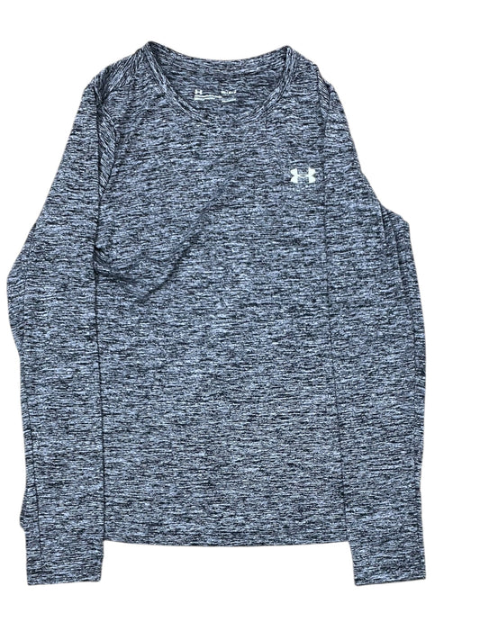 Athletic Top Ls Collar By Under Armour In Black, Size:M