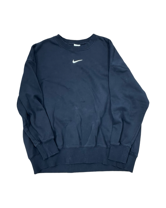 Sweatshirt Hoodie By Nike In Black, Size:L