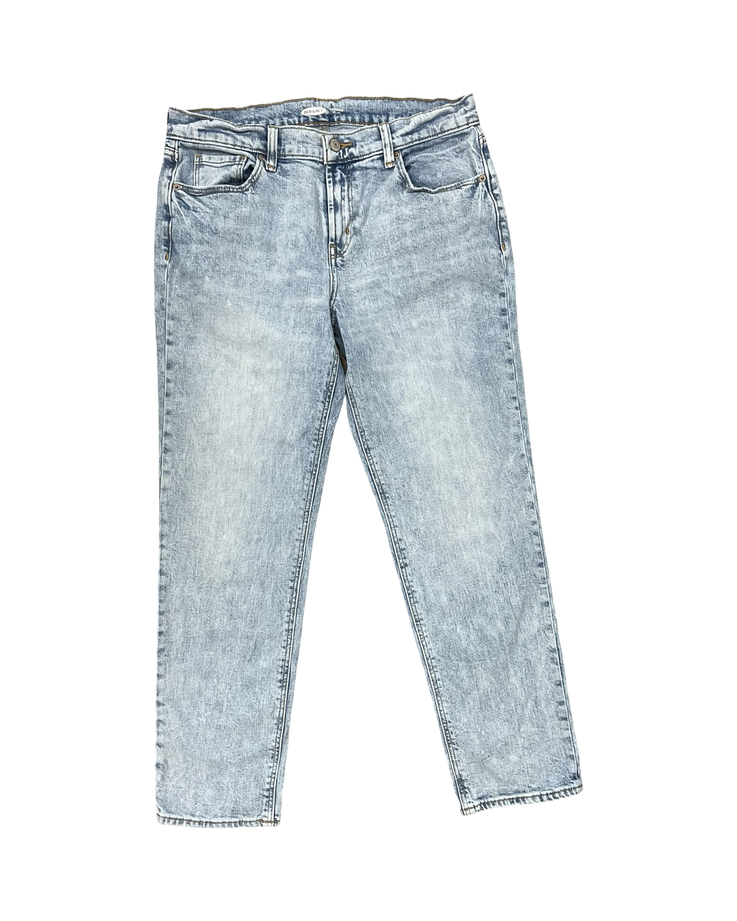 Jeans Boyfriend By Old Navy In Blue Denim, Size:8