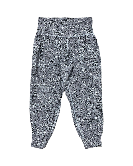 Athletic Pants By Athleta In Grey & Pink, Size:1X
