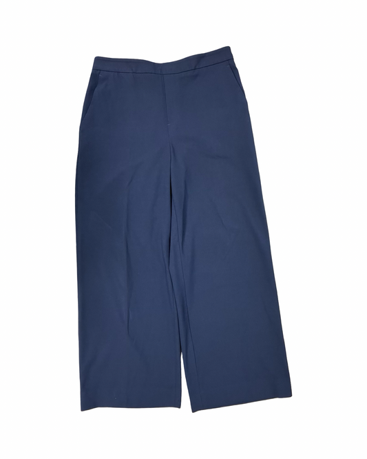 Pants Wide Leg By Banana Republic In Navy, Size:12