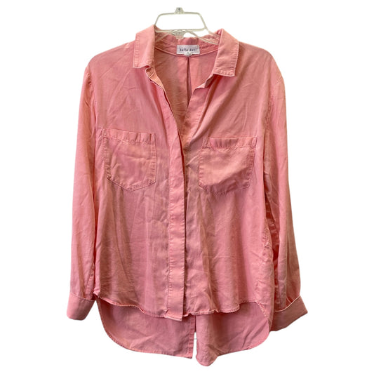 Top Ls By Bella Dahl In Pink, Size:M