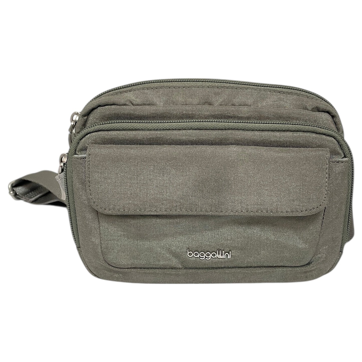 Crossbody By Baggallini In Grey, Size:Small
