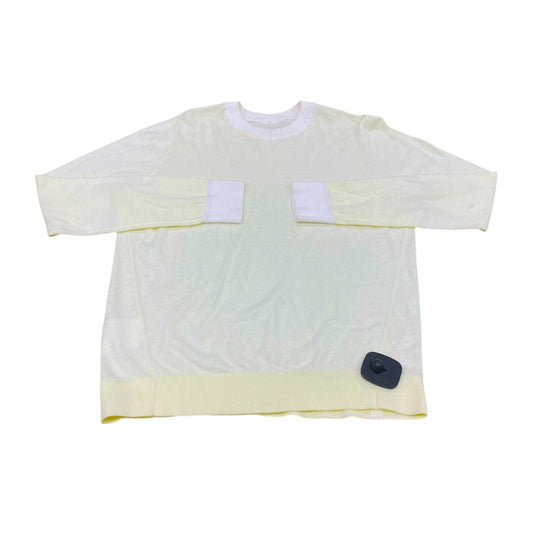 Sweater By Lululemon In Yellow, Size:S