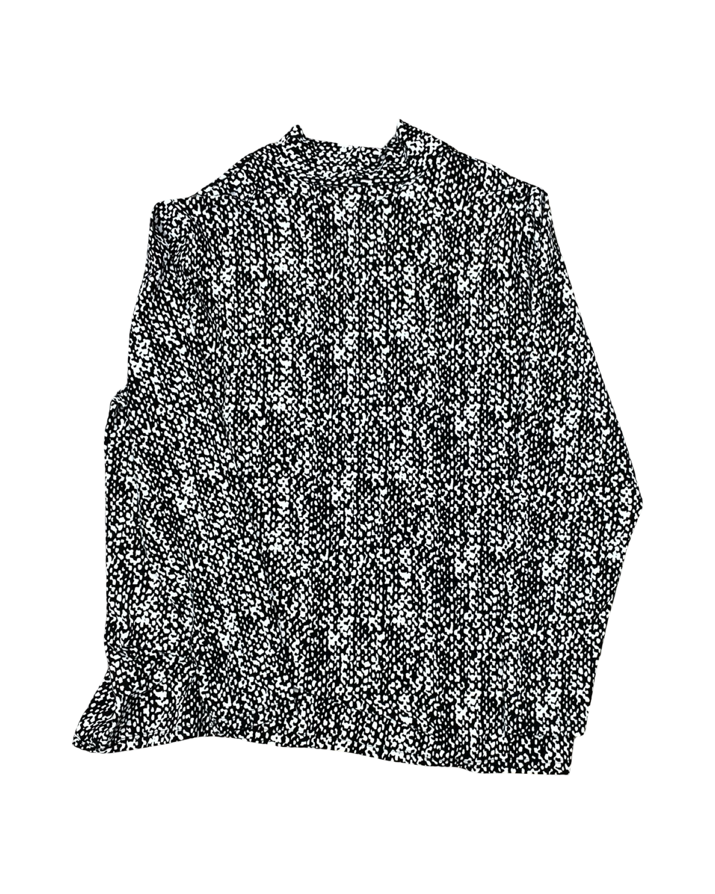 Top Ls By Talbots In Black & White, Size:1X