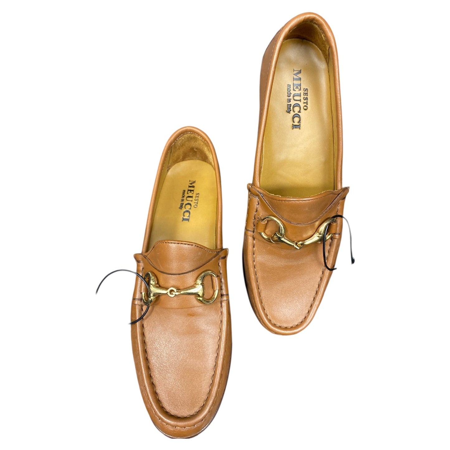 Shoes Flats By Sesto Meucci In Brown, Size:9