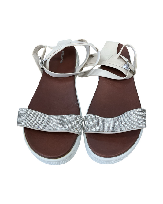 Sandals Flats By Maurices In Tan, Size:12