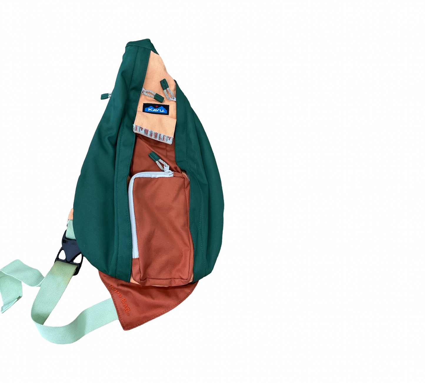 Backpack By Kavu In Green & Orange, Size:Medium
