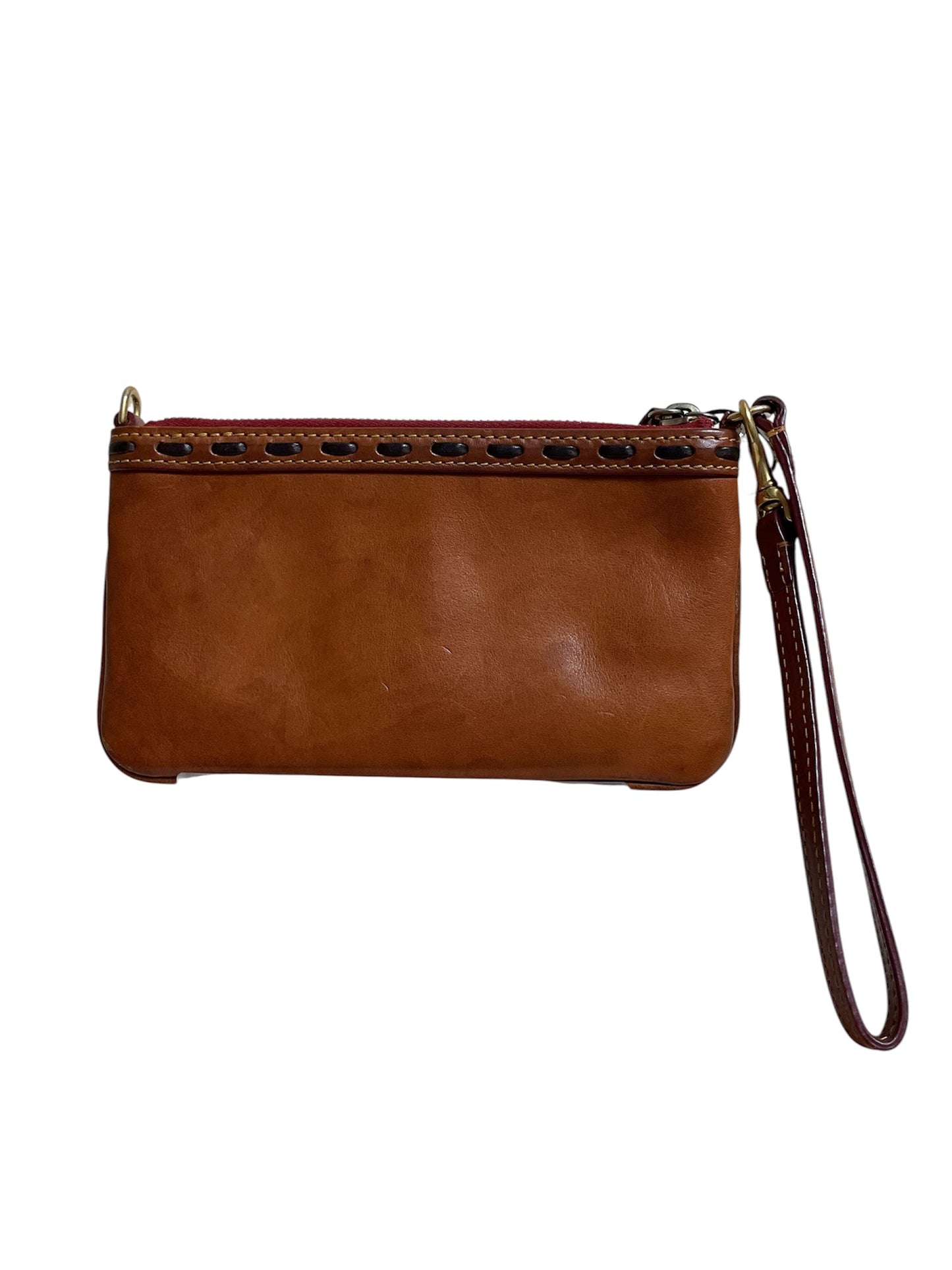 Wristlet Designer By Dooney And Bourke In Brown, Size:Medium