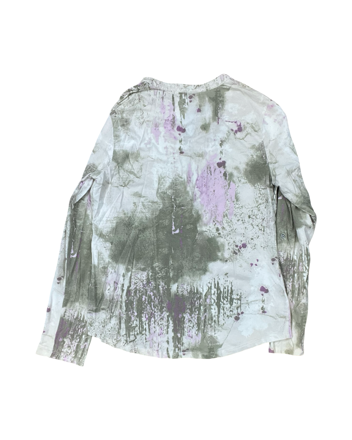 Top Ls By Relativity In Cream & Purple, Size:L