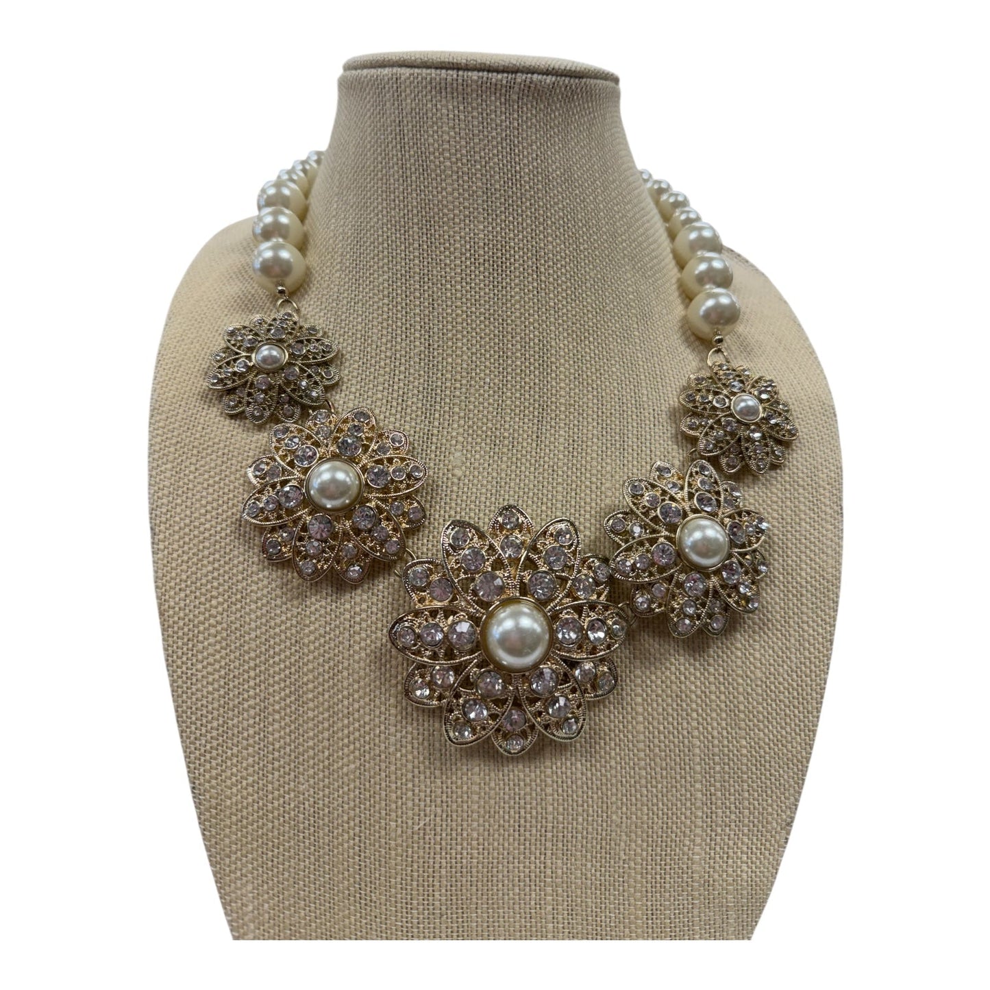 Necklace Statement By Cme In Gold