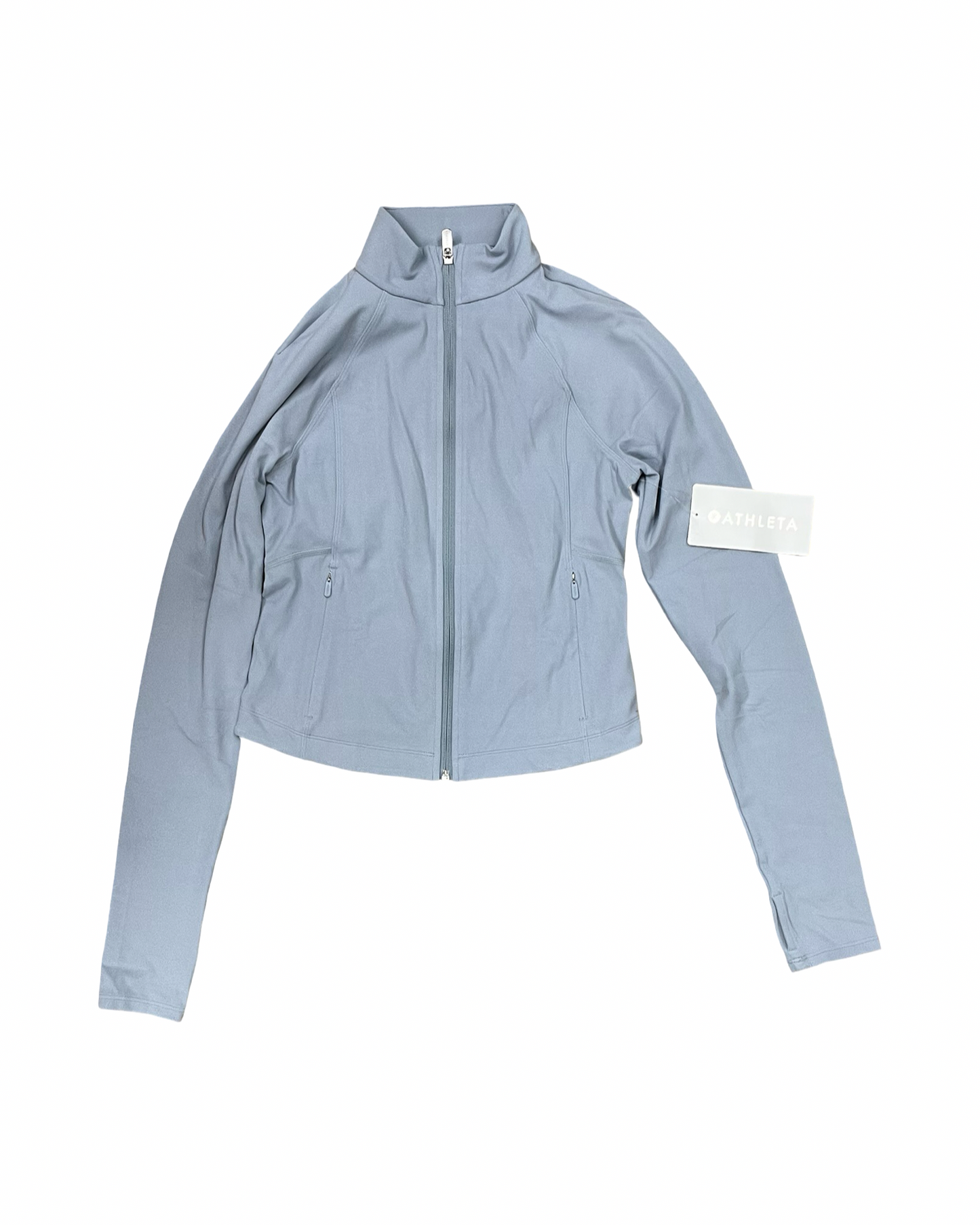 Athletic Jacket By Athleta In Blue, Size:S