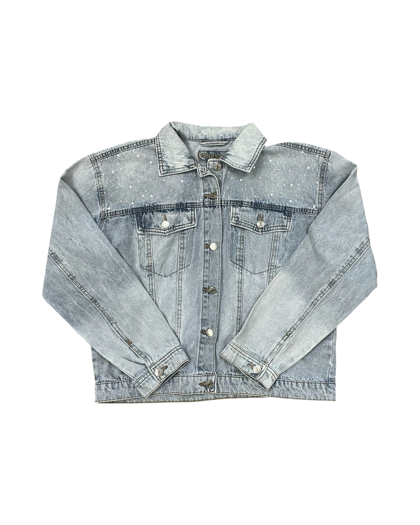 Jacket Denim By Maurices In Blue Denim, Size:M