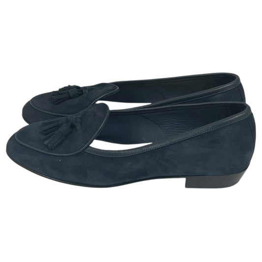 Shoes Flats By BAUDOIN & LANGE In Blue, Size:6.5