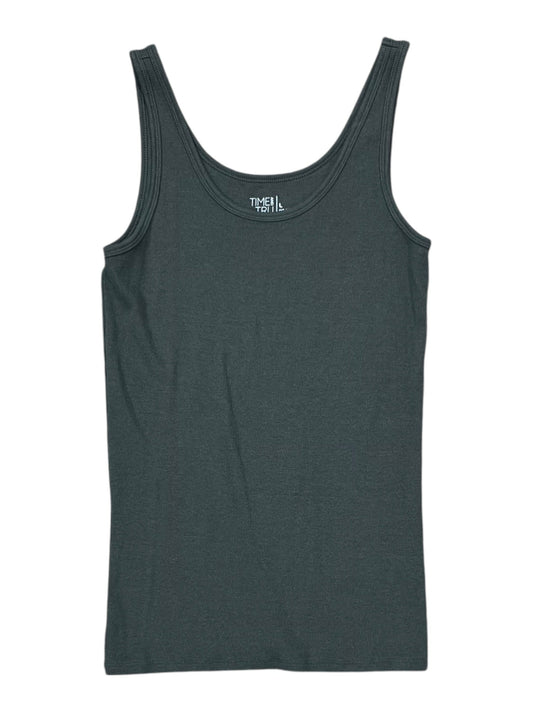 Tank Top By Time And Tru In Green, Size:L