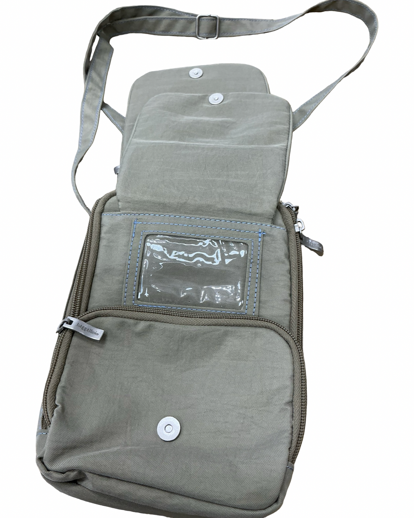 Crossbody By Baggallini In Tan, Size:Medium