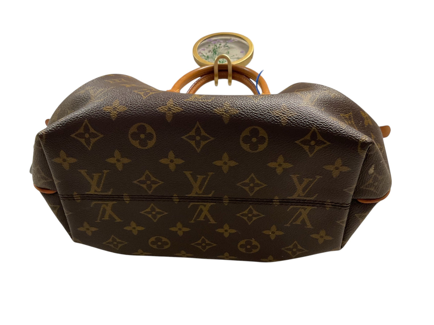 Handbag Luxury Designer By Louis Vuitton In Brown, Size:Medium