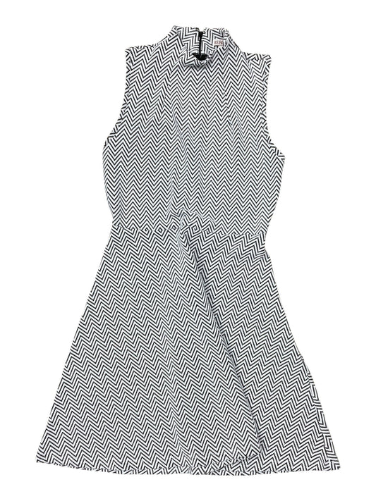 Dress Work By Merona In Black & White, Size:Xs