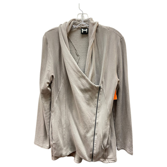 Cardigan By Bordeaux In Taupe, Size:L