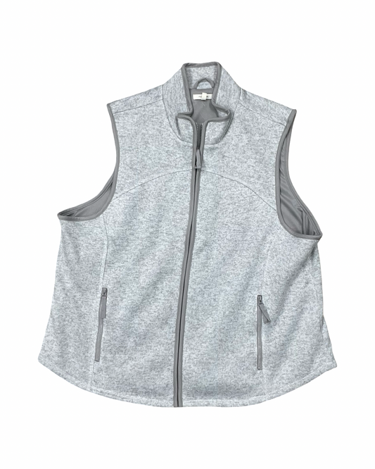 Vest Other By Maurices In Grey, Size:2X